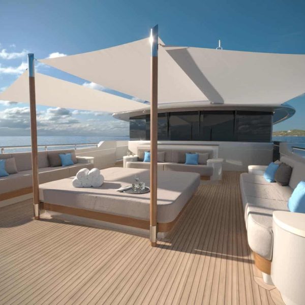Nuteak XT non-slip marine decking
